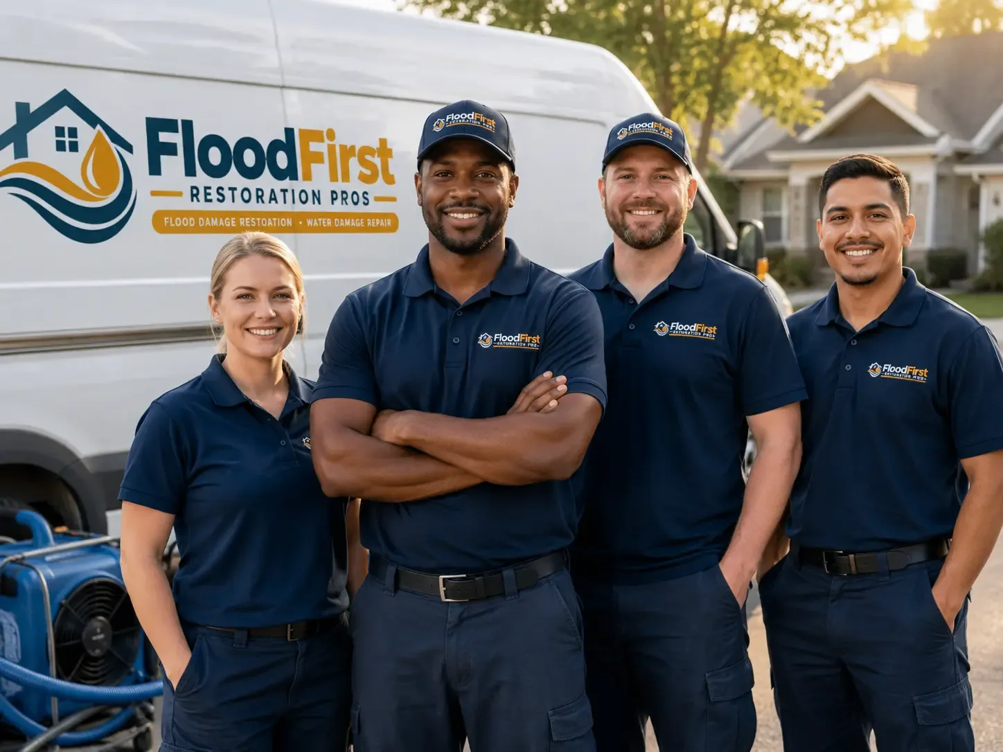 Flood Damage Restoration company in New Bavaria, OH